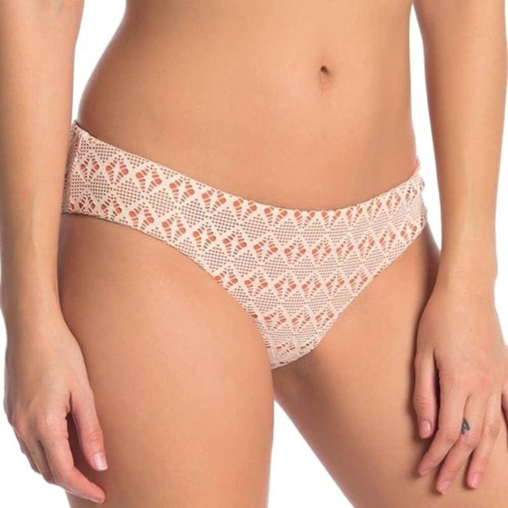 Becca Crochet Bikini Bottoms Size XL New